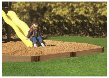 Frame It All PBK-64-WGT Landscape Playground Border Kit 64ft