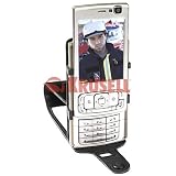 Krusell Dynamic Leather Holster Case for Nokia N95 with Multidapt Slide Swivel Clip (89276) (NOT for NEW Nokia N95 8GB and N95-3 (US Version)