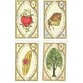 Lenormand Wahrsagekarten. Mit Astrologischen Symbolen