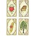 Lenormand Wahrsagekarten. Mit Astrologischen Symbolen