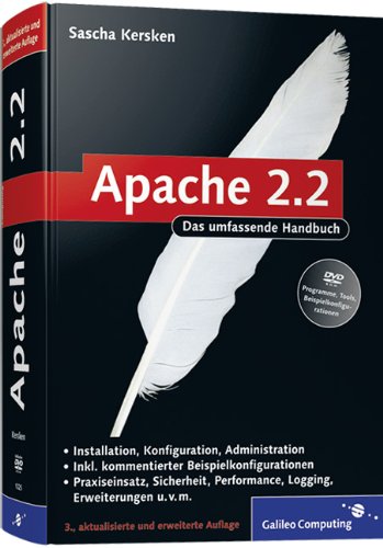 Apache 2: Skalierung, Performance-Tuning, CGI, SSI, Authentifizierung, Sicherheit, VMware Re: Das umfassende Handbuch (Galileo Computing) - Partnerlink Bild 51h5UABf11L. SL500 zum Thema Buch: Apache 2.2 Das umfassende Handbuch.