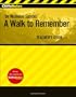 CliffsNotes On Nicholas Sparks' A Walk to Remember, Teacher's Guide (Cliff Notes)