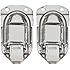Reliable Hardware Company RH-2610-2-A Set of 2 Small Size Nickle Plated Briefcase Latch