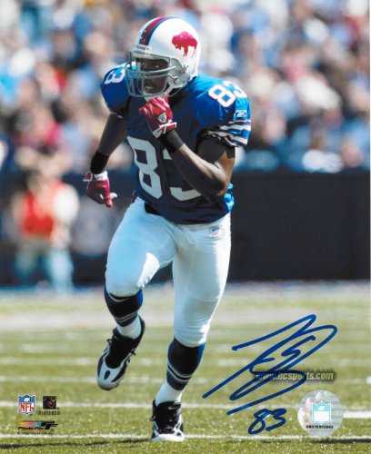 Lee Evans Autographed Unframed 8x10 Buffalo Bills Photo