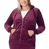 Merona Plus Velour Jacket - Extra Wine