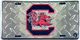 (6x12) South Carolina Gamecocks Diamond Cut NCAA License Plate