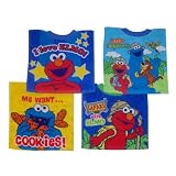 Boys' Sesame Street Bib Set 4 pk.