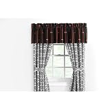 Harley Davidson Rod Pocket 84X63 FLAME RIDER FIREBALL Drapery Curtains w/Tie Backs