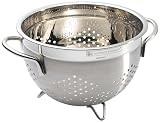 Gourmet Standard 3.5 Quart Stainless Steel Colander with Feet - CF20R