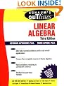 Schaum's Outline of Linear Algebra (Schaum's Outline Series)