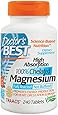Doctor's Best High Absorption Magnesium (200 Mg Elemental), 240-Count