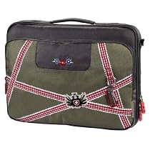Aha Resi Netbooktasche bis 26 cm (10,2 Zoll) grün/grau