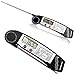 Bunkeflow Instant Read Digital Meat Cooking Thermometer with Foldable Probe