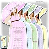 50 Custom Handmade Baby Shower Invitations Mod Mom Mix and Match Polka a Dot Pattern - Pink