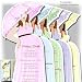 50 Custom Handmade Baby Shower Invitations Mod Mom Mix and Match Polka a Dot Pattern - Pink