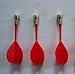 Yanseller 6 Pack Magnetic Darts for Magnetic Dart Board (3 Red+3 Green)