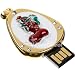 2GB Christmas Sock Pattern USB Flash Memory Stick Drive