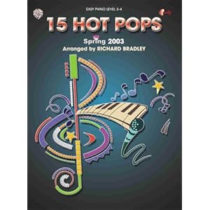 【クリックでお店のこの商品のページへ】15 Hot Pops， Spring 2003 (Piano) [楽譜]