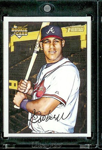 2007 Bowman Heritage # 207 Yunel Escobar (RC) (RC - Rookie Card) - Atlanta Braves - (RC - Rookie Card) Baseball Card in a Protective Display Case