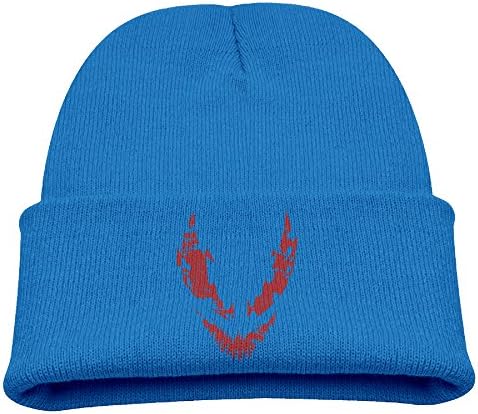 GHHK Boys/Girls Carnage Comic Beanie Cap Hat Ski Hat Cap Skull Cap RoyalBlue