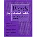 Words for Students of English : A Vocabulary Series for ESL, Vol. 5 (Pitt Series in English As a Second Language)