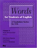 Words for Students of English : A Vocabulary Series for ESL, Vol. 5 (Pitt Series in English As a Second Language)