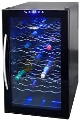 NewAir AW-280E Classic 28 Bottle Thermoelectric Wine Collector, Black