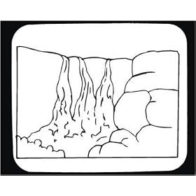 Click here to buy Mouse Pad with black and white, cascade, stream, waterfalls, Columbia, South America,... by SHOPZEUS.