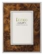 Italian Silverplate Frame - Burl