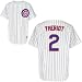 Youth Chicago Cubs #2 Ryan Theriot Replica Home Jersey - XL 18-20