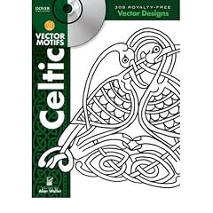 CELTIC VECTOR MOTIFS [WITH CDROM] (GREEN) BY Weller, Alan[Paperback]Dover Publications(Publisher)