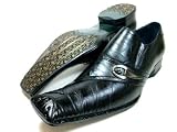 Mens Black Delli Aldo Loafer Dress Casual Shoes Styled in Italy