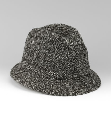 Wool Rich Herringbone Trilby
