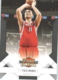 2009 /10 Panini Threads Basketball Card # 24 Yao Ming Houston Rockets Mint Condition - Shipped In Protective ScrewDown Display Case!