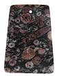 Fossil Insect Jasper - Ladder Shape - 34X47mm 1.5mm Hole - Set of 3