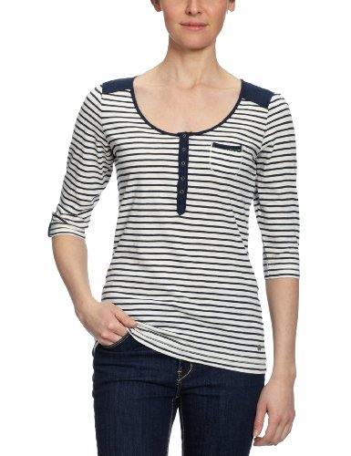 MEXX Damen T-Shirt N1ME4762, Gr. 38 (M), Elfenbein (156) Preisvergleich