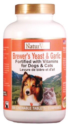 Brewers Yeast Tabs with Garlic Tabs, 500