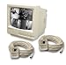 Electronics : Security Labs B/W Quad Monitor with 2 Cameras