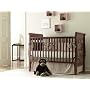 Graco Sarah Drop Side 4 in 1 Convertible Crib, Walnut