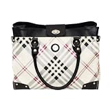 Jill-e Designs E-GO Laptop Valise (Black Plaid)