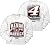 Kevin Harvick NASCAR #4-Budweiser Flameout Long Sleeve T-Shirt-White