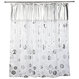 extra long shower curtain liner