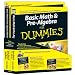 Basic Math and Pre-Algebra For Dummies Education Bundle