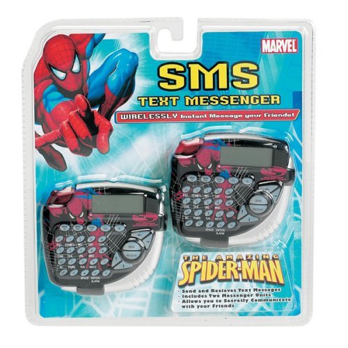 Childrens Toyshop  Toys : Classic Spider-Man SMS Text Messenger