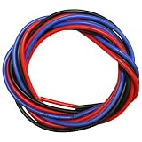 16 Gauge Silicone Power Wire3 ftBlack Red Blue 16 Gauge Silicone Power Wire3 ftBlack Red Blue