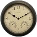Chaney Instruments Acu-Rite 01062 18-inch Copper Patina Combo Clock