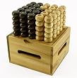Wooden Four in a Row 3D Game
