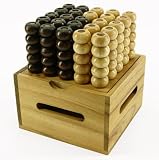 Wooden Four in a Row 3D Game