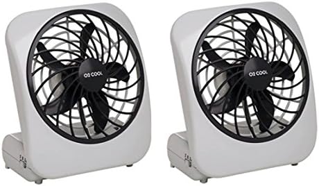 O2cool 5" Battery Operated Portable Fan (4)