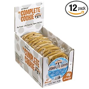 Lenny & Larry's The Complete Cookie, Chocolate Chip, 4-Ounce Cookies (Pack of 12) Lenny & Larry's The Complete Cookie, Chocolate Chip, 4-Ounce Cookies (Pack of 12)